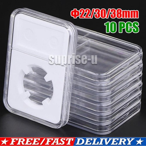 10pcs 38mm coin slab - 22/30/38mm,