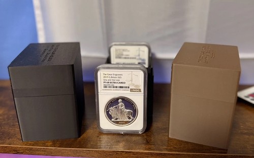 Coin slab storage - storage, box/