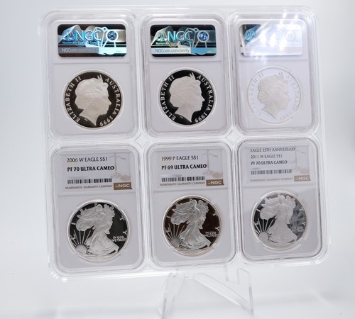 Ngc graded slabbed coin - graded,