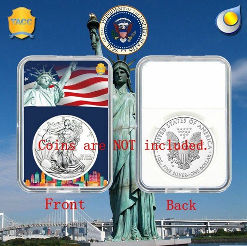 Coin slab display holder - ,
