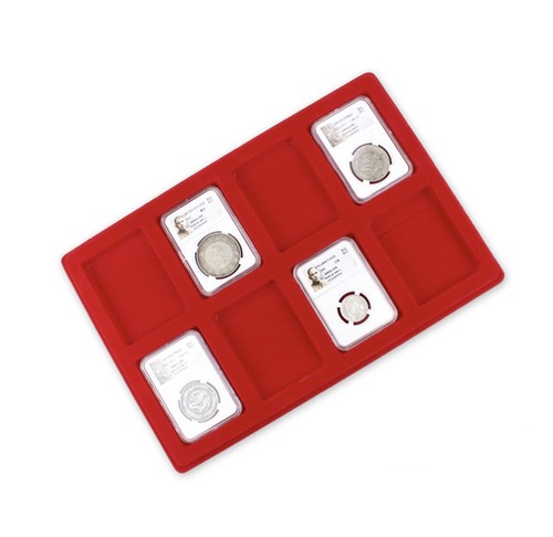 8ct display tray storage case - tray,