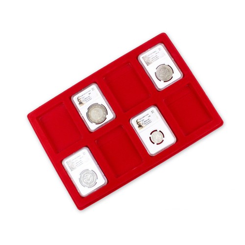 8ct display tray storage case - display,