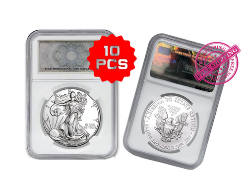 Pack 40mm coin slab - 10‑pack,