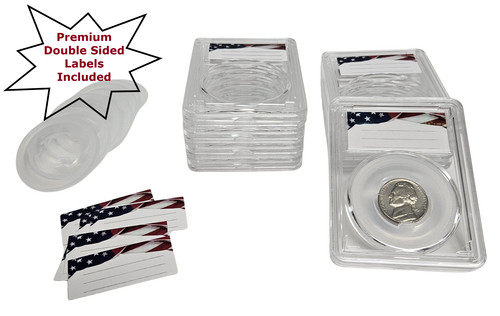 Pack premium acrylic coin - 8-pack,